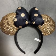 ディズニー カチューシャ スパンコール ゴールドのサムネイル