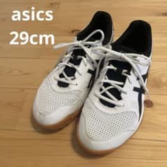 バレーボールシューズ asics アシックス ホワイト/ブラック 29cm