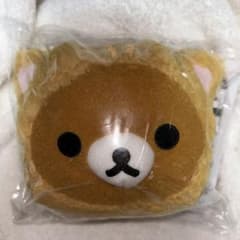 2014년 레어 이치 반 쿠지 리락쿠마 한가로이 고양이 테마 D상 봉제인형 파우치