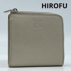 未使用級✨　HIROFU ヒロフ　財布　シボレザー　Hロゴ　ホワイト 未使用級✨ HIROFU ヒロフ 財布 シボレザー Hロゴ ホワイト - メルカリ