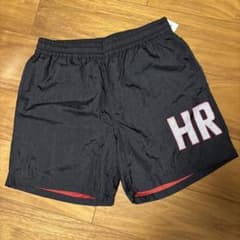 新品　HOLLYWOOD RANCH MARKET ナイロンハーフパンツ　黒　Mのサムネイル