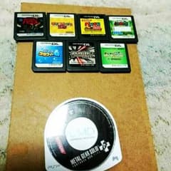 DsソフトとPSPソフトのサムネイル