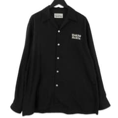 WACKOMARIA ワコマリア 長袖オープンカラーシャツ 50'S リヨセル