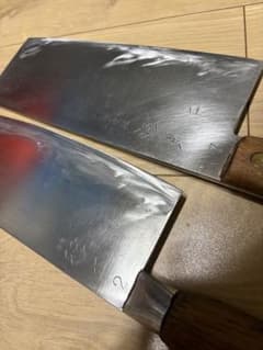中華包丁 2本セット 木製ハンドル　東京杉本のサムネイル