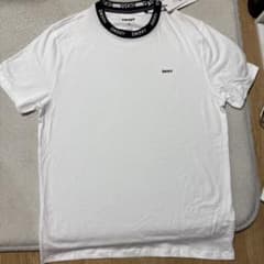 DKNY ロゴネック Tシャツ ホワイト Mのサムネイル