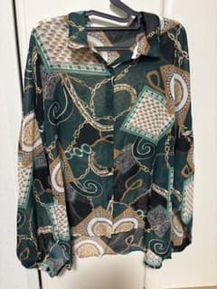 長袖シアーシャツ Lのサムネイル