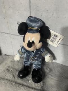 羽田空港限定ミッキーマウス パイロットぬいぐるみ キーホルダー付きのサムネイル