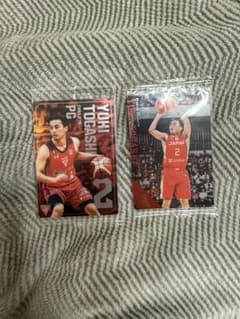 Bリーグ ツインウエハースカード 富樫勇樹2枚(Bリーグ、日本代表)のサムネイル