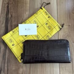 Felisi フェリージ ラウンドジップ 125/SA 財布 クロコ型押レザー
