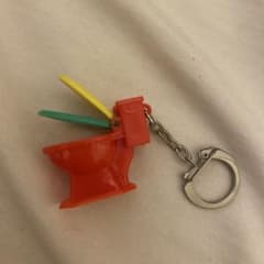 カラフルトイレキーホルダー