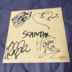 SCANDAL サイン色紙のサムネイル