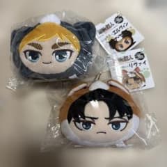 進撃の巨人 エルヴィン リヴァイ セットあにまるっこ どんぐり