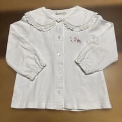 coeur a coeur 長袖 ブラウス95cm ホワイト