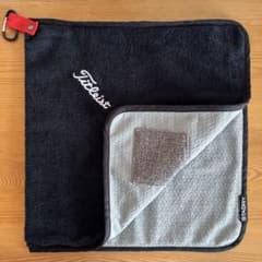 【希少】タイトリスト StaDry Towel タオル カラビナフック付きのサムネイル