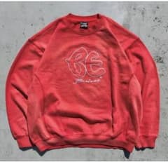 完売品 BELVET 16.2oz BE logo 赤スウェットのサムネイル