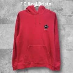 【レアカラー】F.C.Real Bristol スウェットパーカー レッド XL