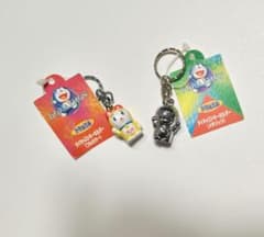 レトロ　ドラえもん　ドラミちゃん　メタル　キーホルダーのサムネイル