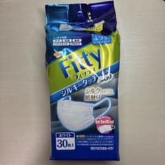 Fitty シルキータッチ ふわり マスク ふつうサイズ 30枚入