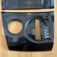 輝オート　デリカD5前期カーボンファイバー ダッシュボードトリムパネルのサムネイル