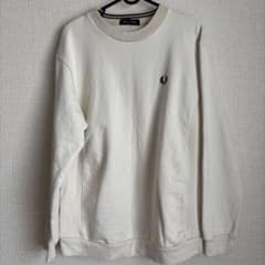 fred perry スウェット　アイボリー　M