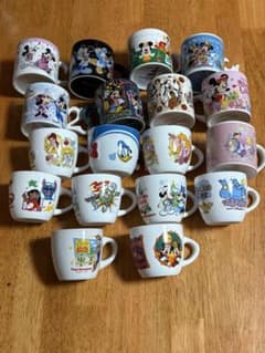 東京ディズニーリゾート スーベニアカップミニマグカップ 18個セット″激レア″のサムネイル