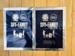 SPY×FAMILY CODE: White A4 클리어 파일 2장 세트