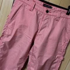 Rough & Swell pants, size M, gingham check.