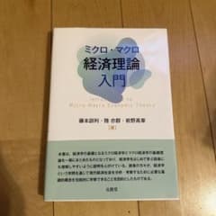 ミクロ・マクロ経済理論入門のサムネイル