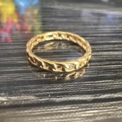ゴールド チェーンデザインリングのサムネイル
