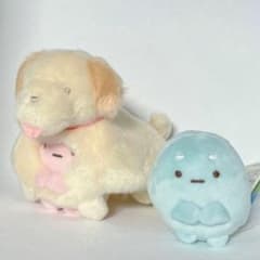 すみっコぐらし　たぴダックス　こいぬといぬごっこ　てのりぬいぐるみのサムネイル