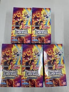 ドラゴンボール スーパーダイバーズ アドバンスパック 未開封 5BOX