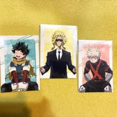 ヒロアカ オールマイト 爆豪勝己 緑谷出久 ヒーロープラザ 特典 ポスト