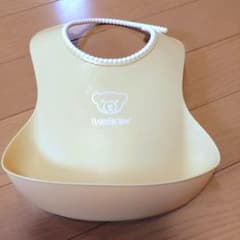 ★ベビービョルン お食事用スタイ イエロー★のサムネイル