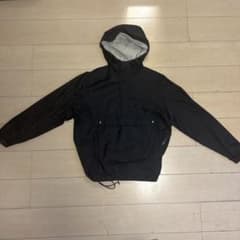 90s old UNIQLO アノラックパーカー 黒 テック　y2kのサムネイル