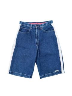 90s vans デニムショーツ y2k Mサイズ　濃紺　バギー　ワイドのサムネイル