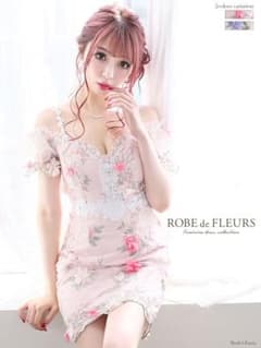 ROBE de FLEURS ローブドフルール タイトミニドレスのサムネイル
