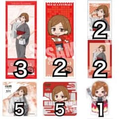 Thumbnail of 最終価格 呪術廻戦 極楽湯 スイパラ 特典 コースター アクスタ 釘崎野薔薇