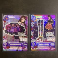 アイカツ ローズボンボンスカート マルチカラーサンダル 2枚セット