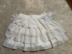 6/20まで新品 現行品 INGNI フリルキュロットスカート オフホワイトのサムネイル