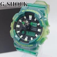 カシオ G-SHOCK Gライド サマーバージョン GAX-100MSA 緑 カシオ G-SHOCK Gライド サマーバージョン GAX-100MSA 緑 - メルカリ