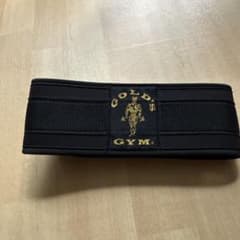 GOLD'S GYM トレーニングベルト パワーベルト ブラック - メルカリ