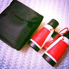 値下げ☆キティーちゃん　望遠鏡　ケース付きのサムネイル