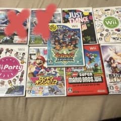 Wii ソフト まとめ売り バラ売り可 - メルカリ