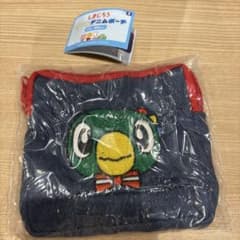 しまじろう ふわふわデニムポーチ ガチャ　とりっぴいのサムネイル