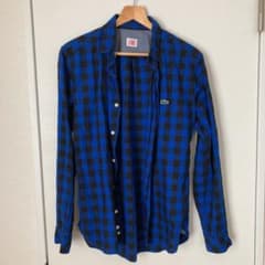 ラコステ　ネルシャツ　sサイズのサムネイル