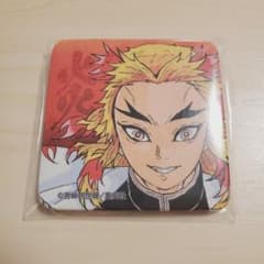 鬼滅の刃 スクエア缶バッジ 煉獄 アナザーカラー - メルカリ