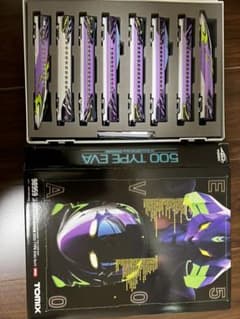 ⭐️限定品⭐️Nゲージ JR 500-7000系新幹線 8両 エヴァンゲリオンのサムネイル