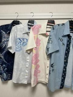 ※たけちゃんさん専用　かりゆしウェア　4着セットのサムネイル