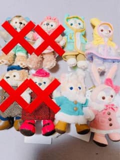 디즈니 더피 인형 크리스마스 레이니 데이즈 봉제인형 배지