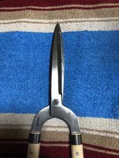 刈り込み鋏 かねよし210青紙未使用門型ストッパー無しフラワー 